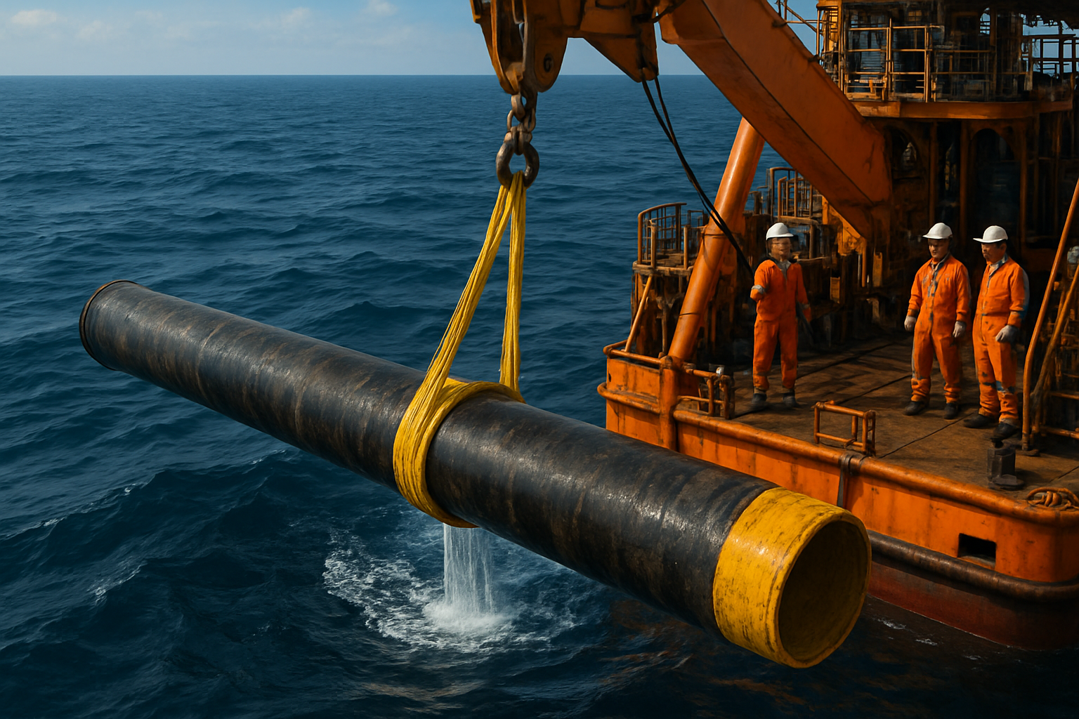 海缆铺设支持船