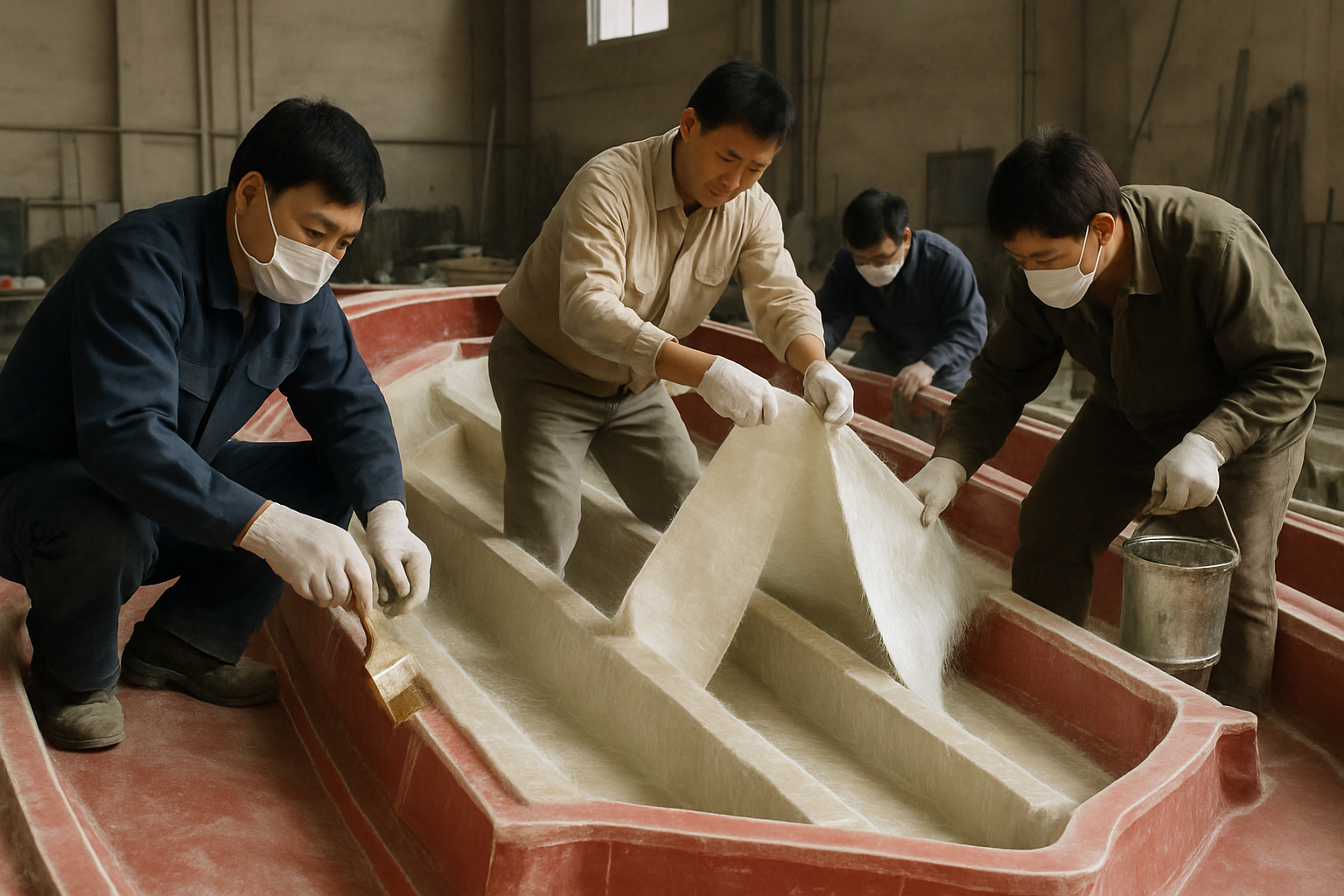 非金属船舶装配